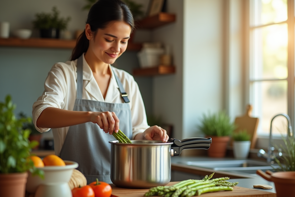 asperges cocotte-minute